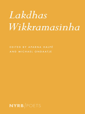 cover image of Lakdhas Wikkramasinha